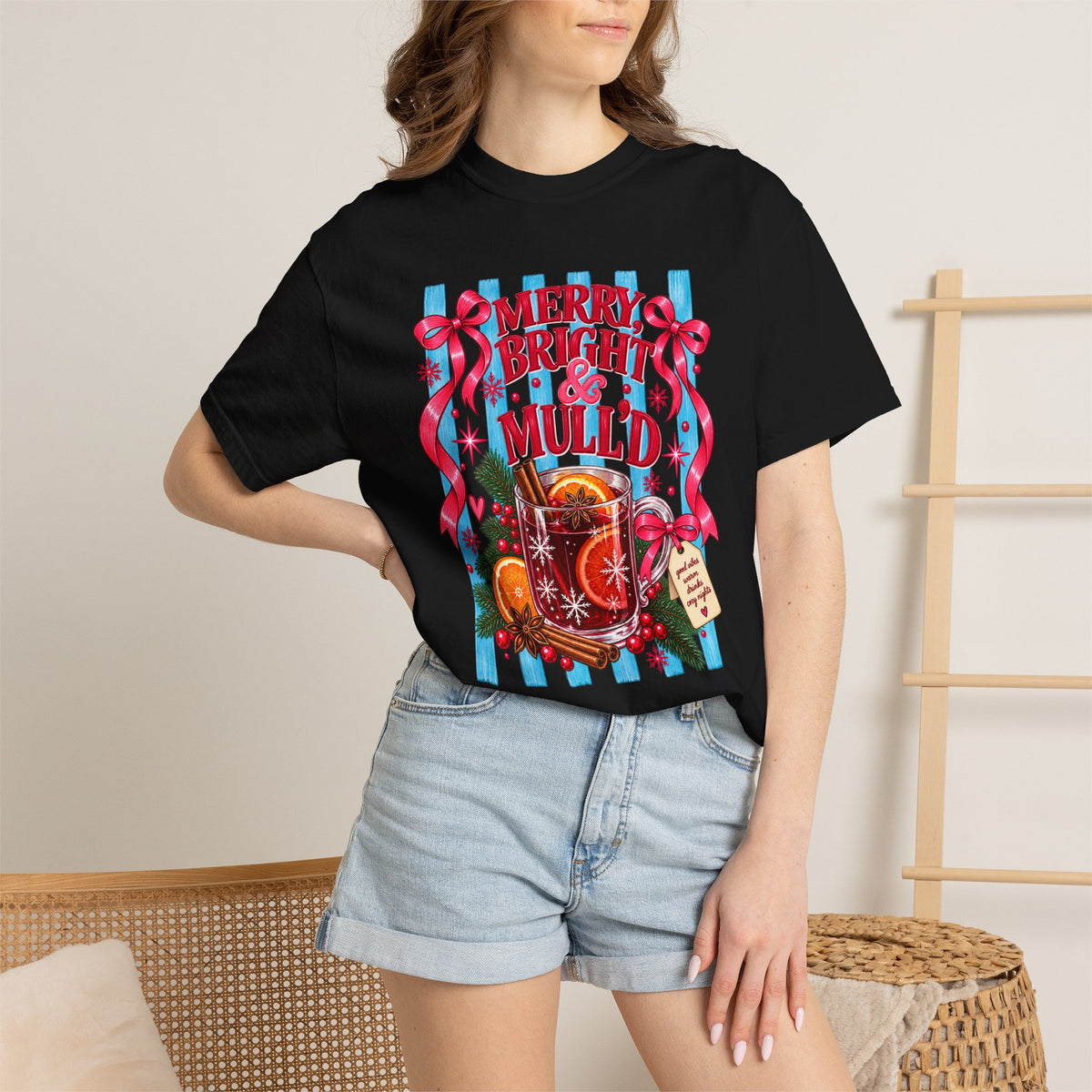 Merry & Bright Mulled Wine Tee