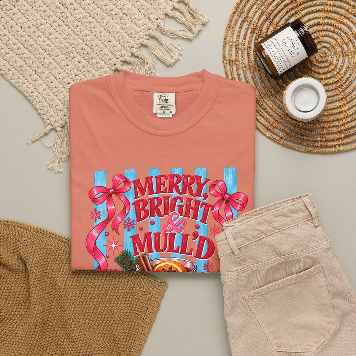Merry & Bright Mulled Wine Tee