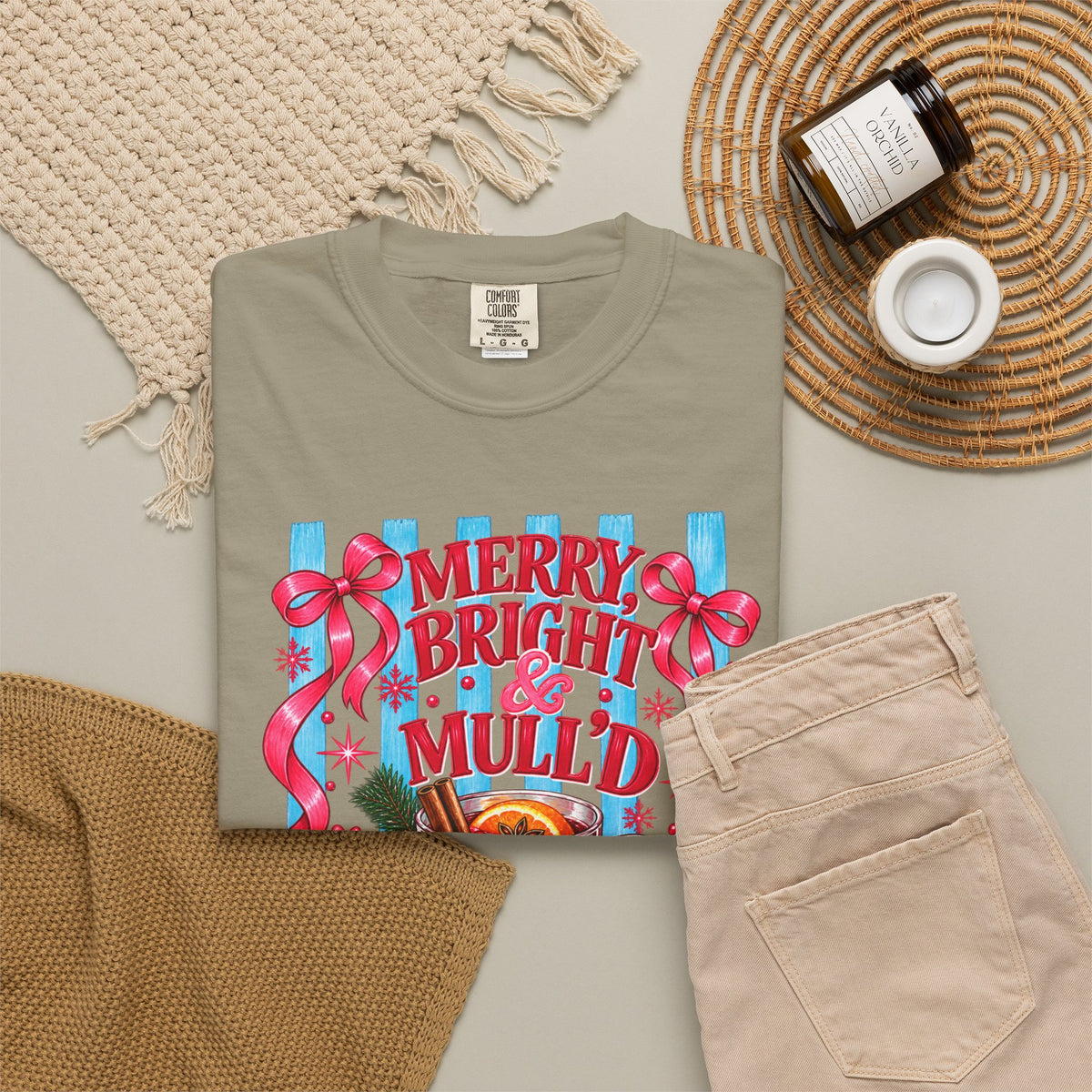 Merry & Bright Mulled Wine Tee