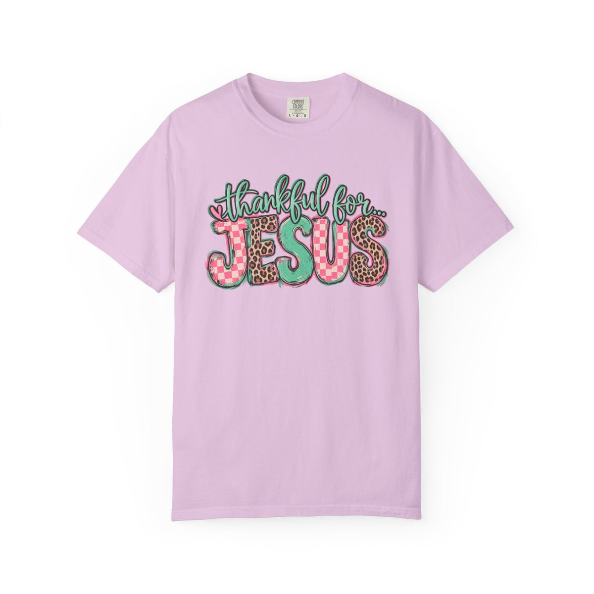 Thankful for Jesus Tee floral