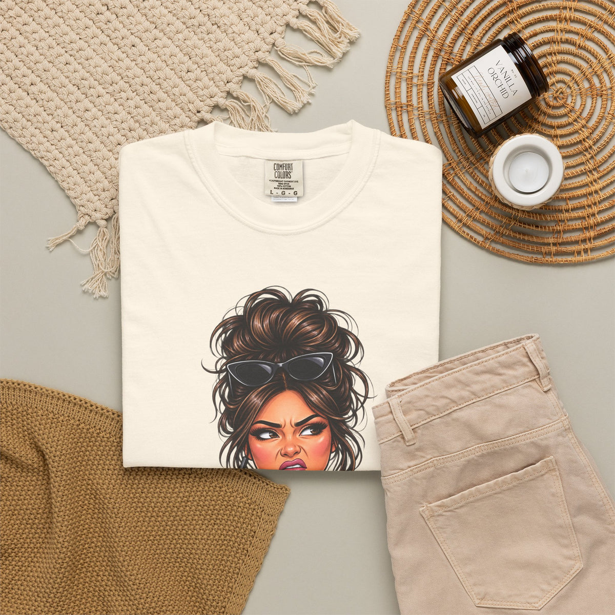 Iced Coffee Girl Custom T-Shirt