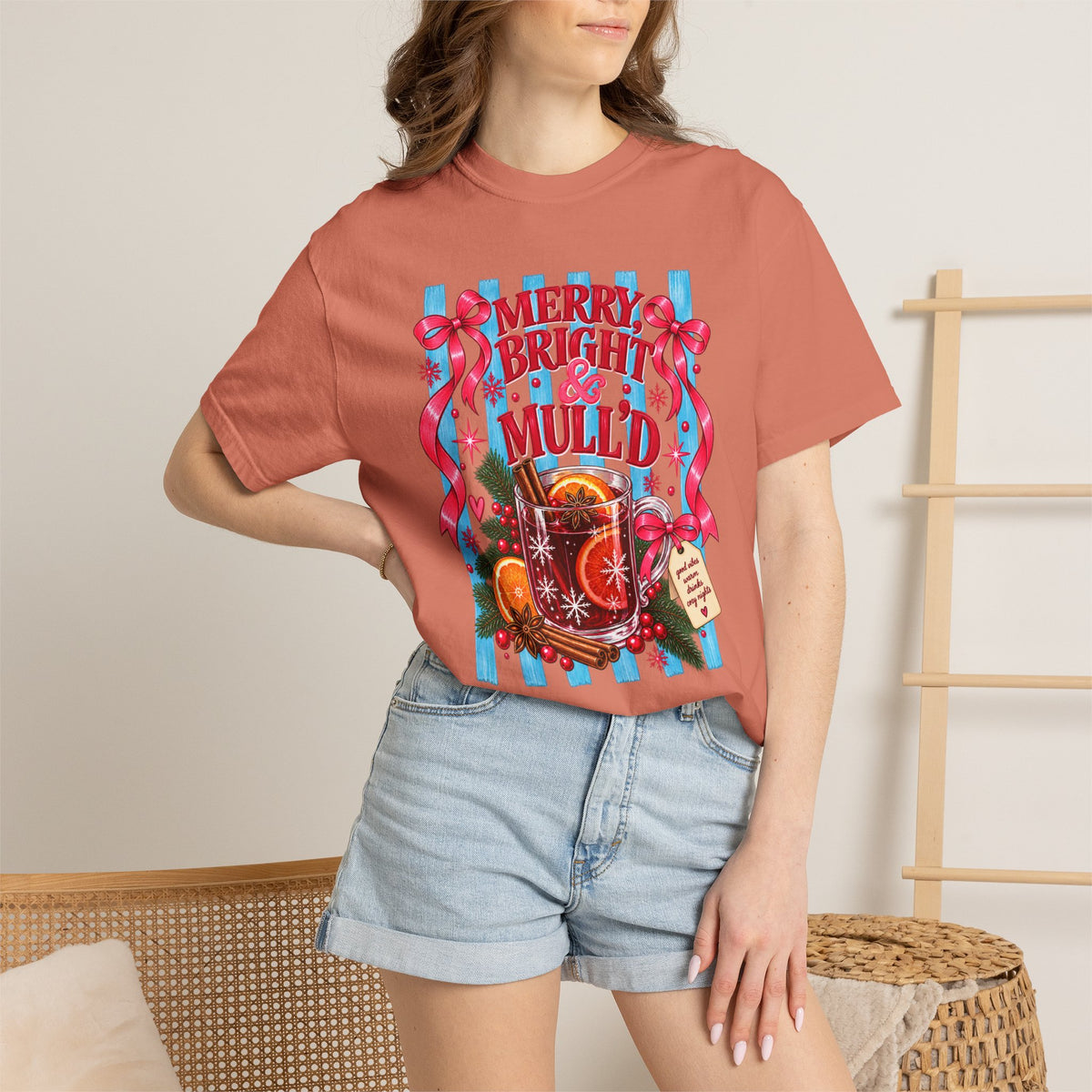 Merry & Bright Mulled Wine Tee