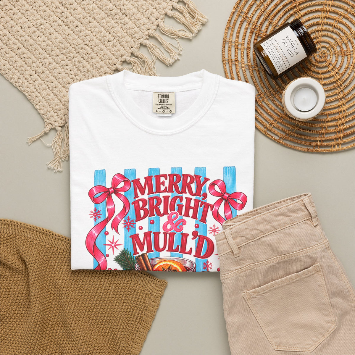 Merry & Bright Mulled Wine Tee