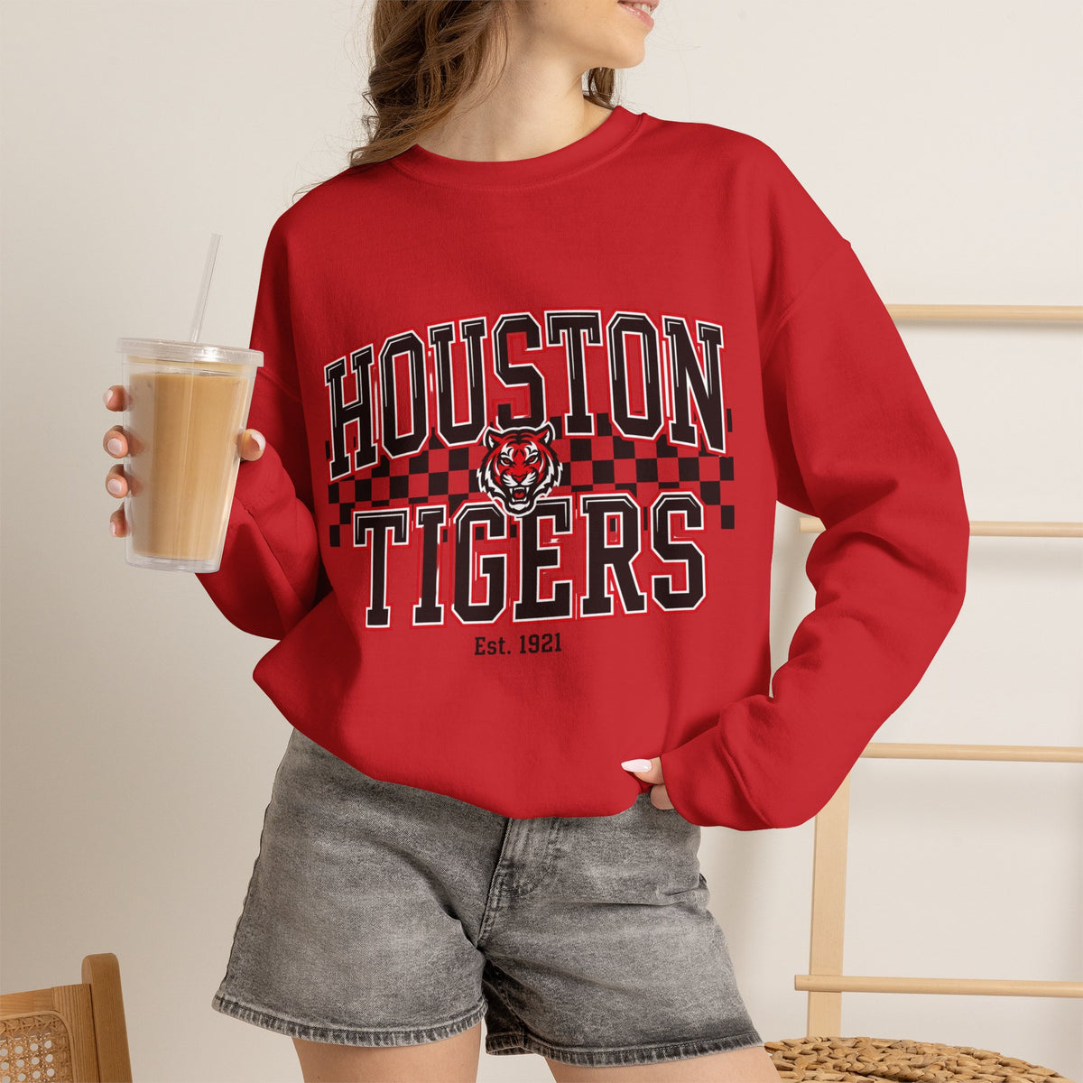 Houston Tigers Crewneck Sweatshirt