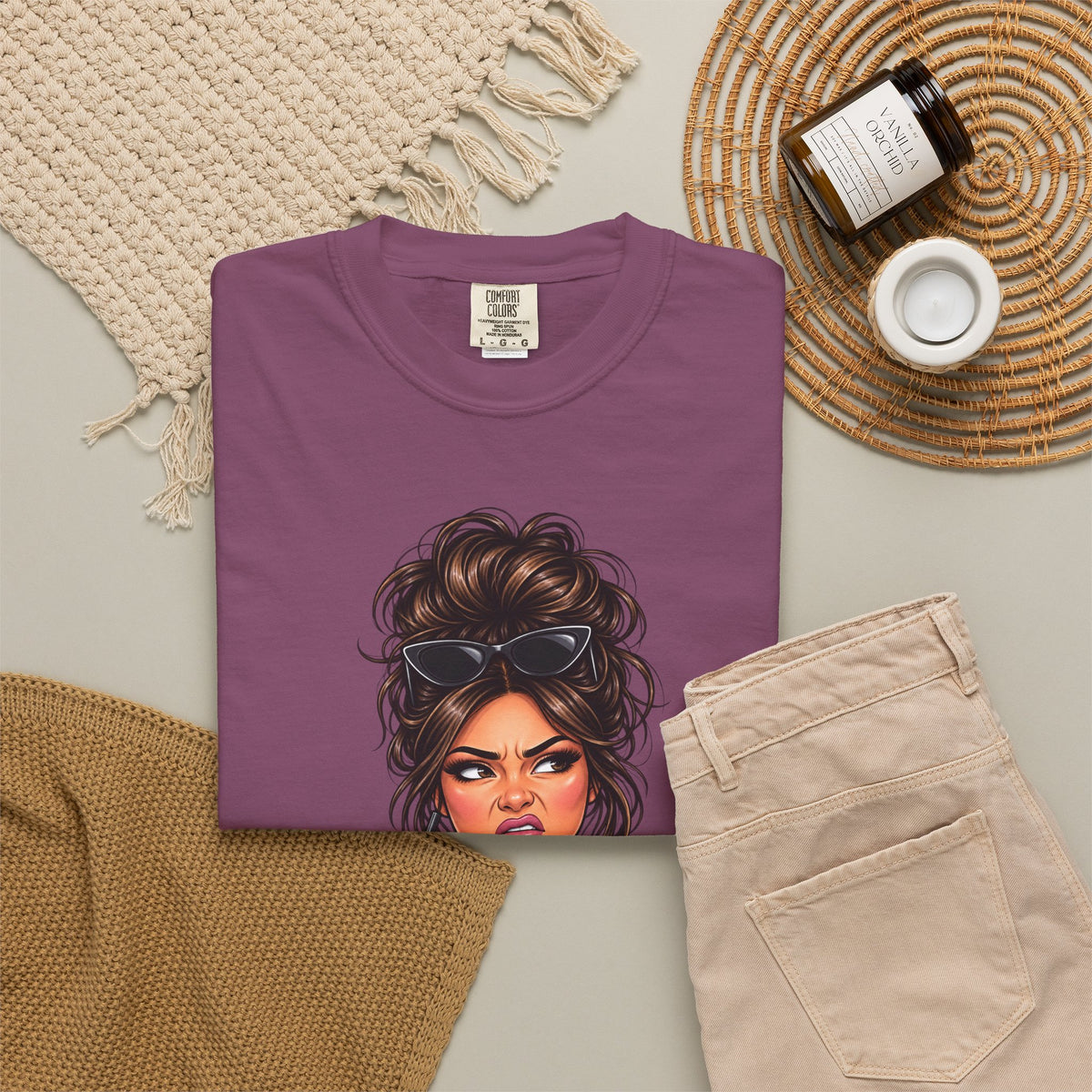 Iced Coffee Girl Custom T-Shirt