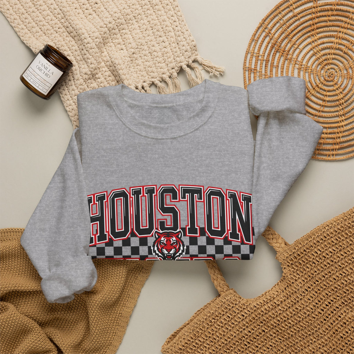 Houston Tigers Crewneck Sweatshirt