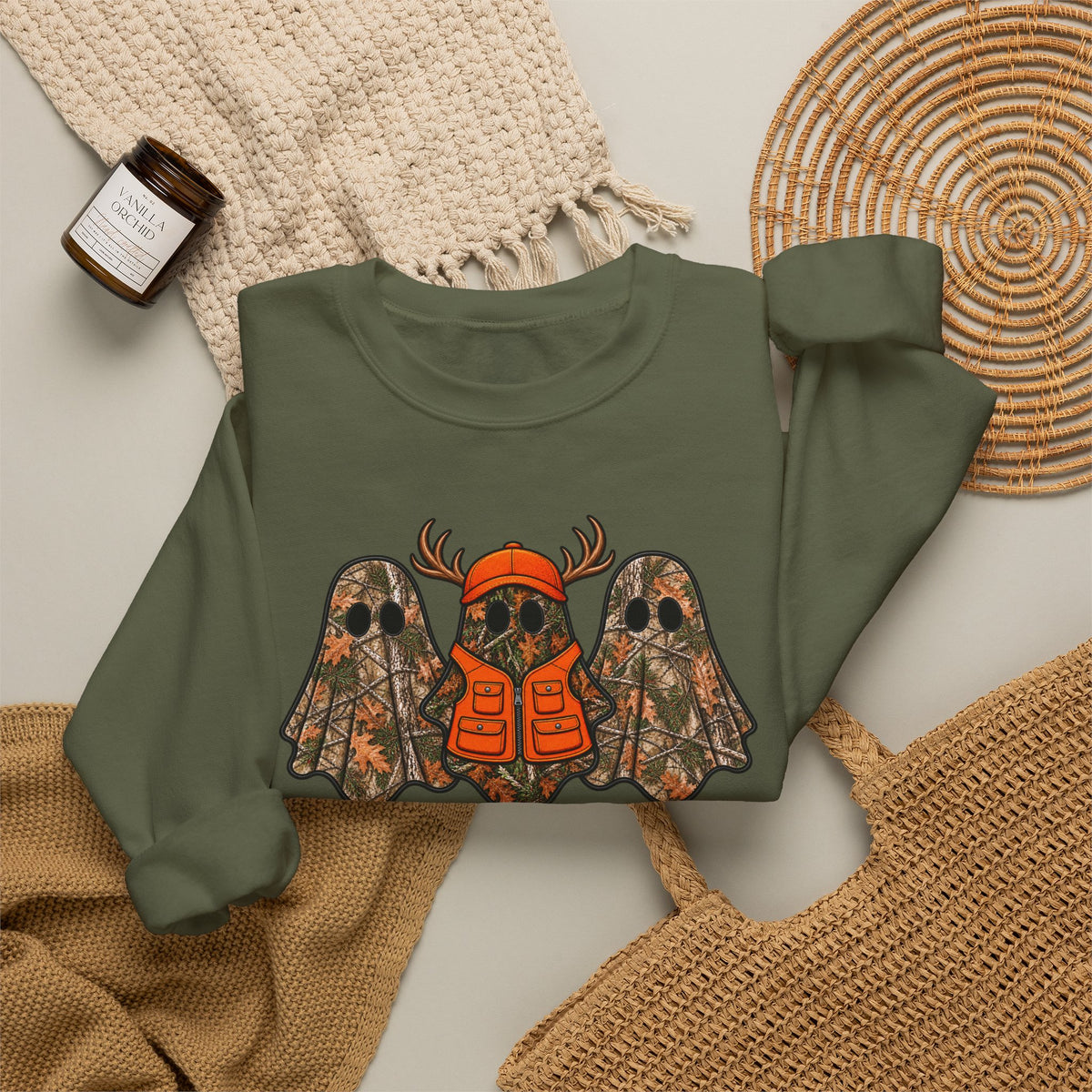 In the Fall We Wear Orange -Crewneck Sweatshirt