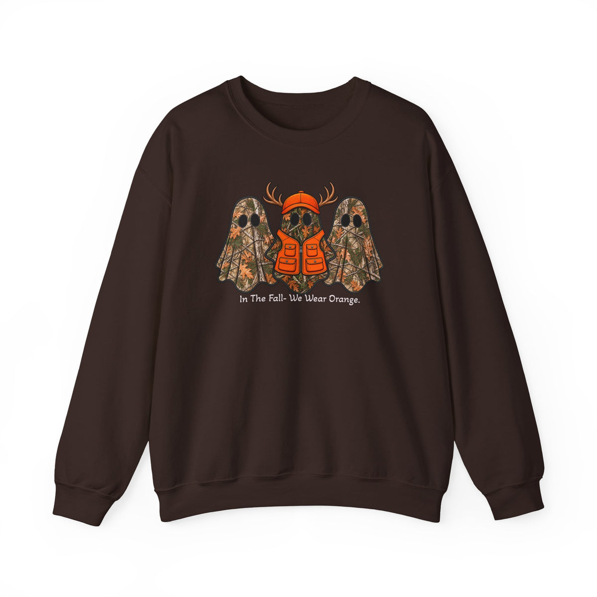 In the Fall We Wear Orange -Crewneck Sweatshirt