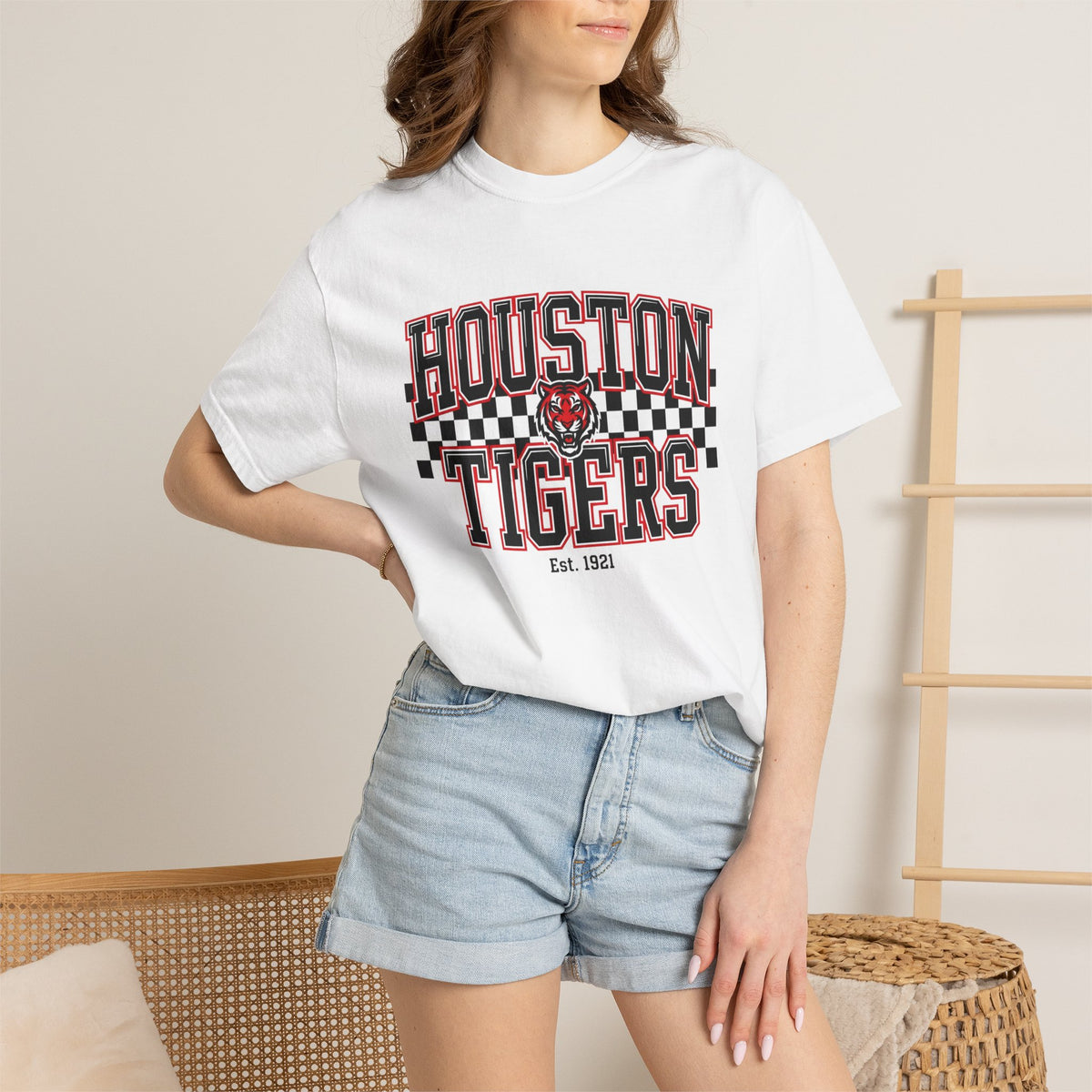 Houston Tigers Vintage-Style T-Shirt
