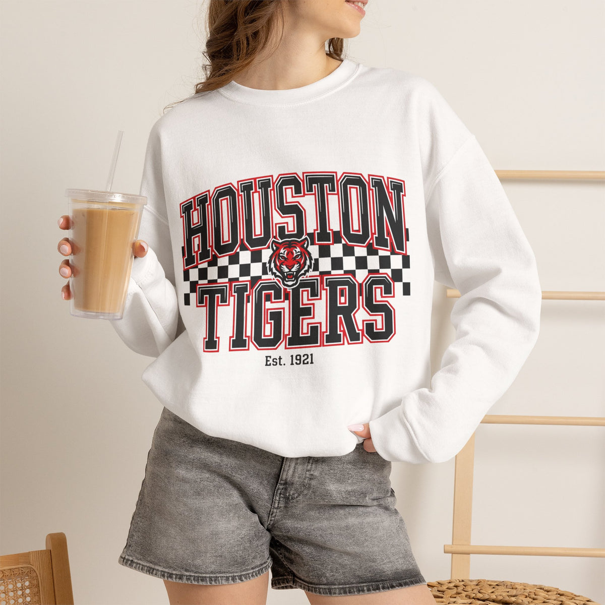 Houston Tigers Crewneck Sweatshirt
