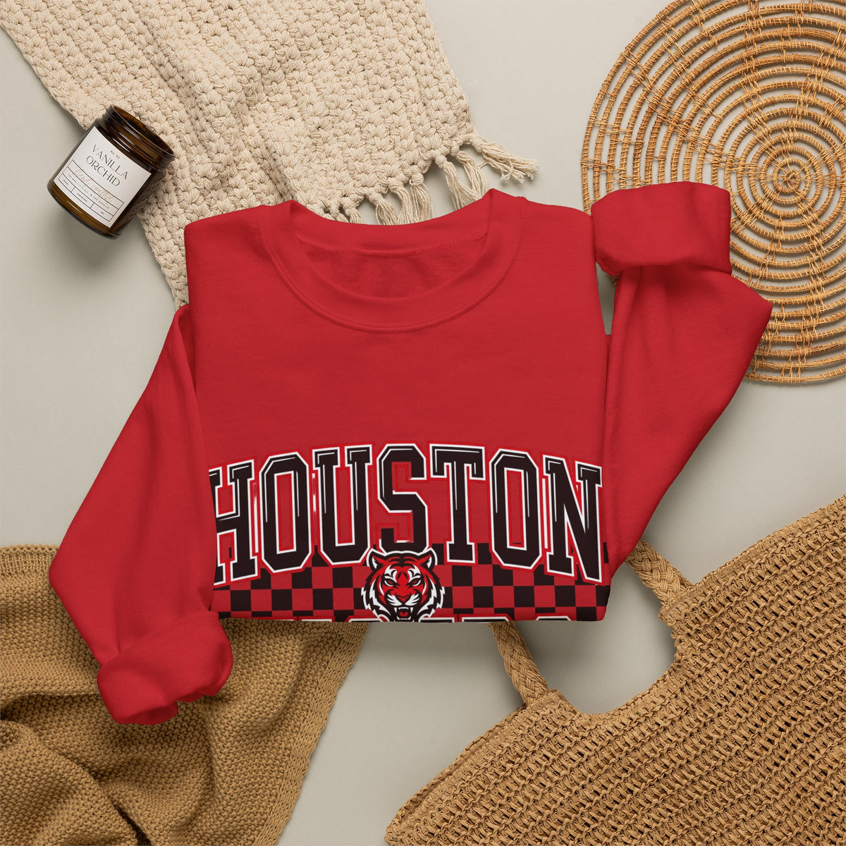 Houston Tigers Crewneck Sweatshirt