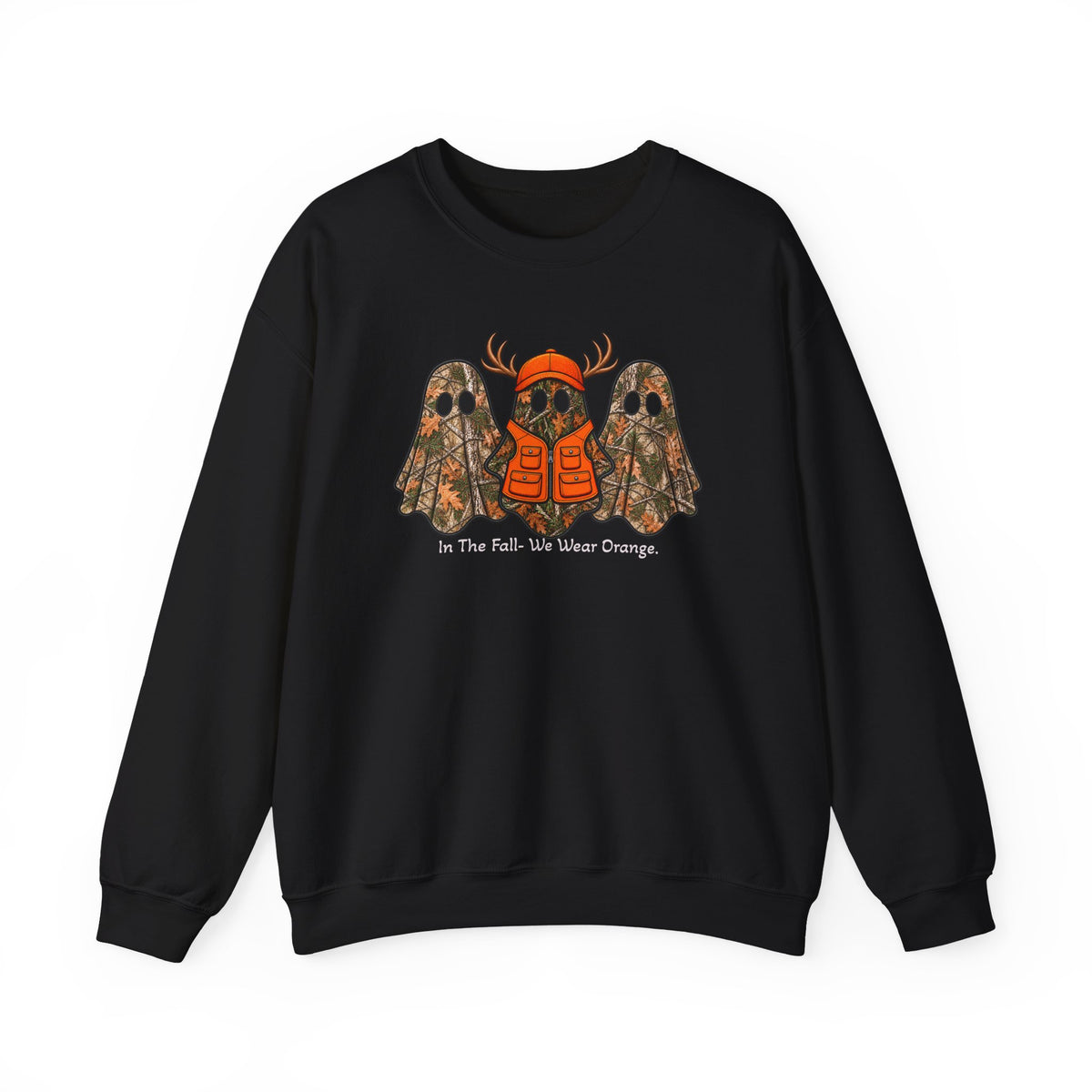 In the Fall We Wear Orange -Crewneck Sweatshirt