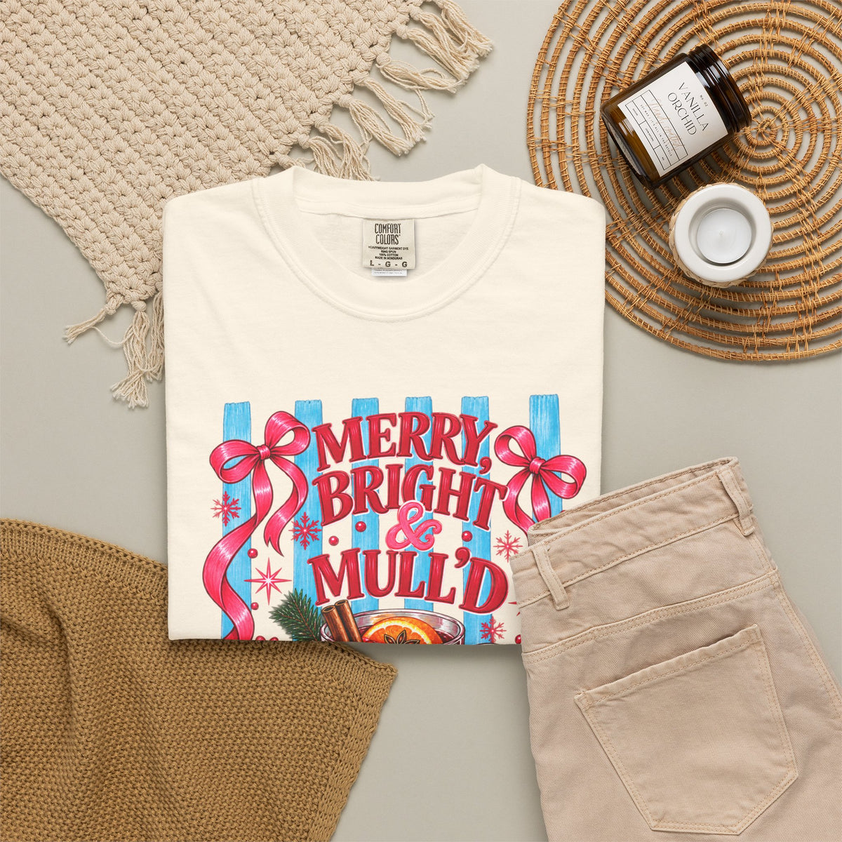 Merry & Bright Mulled Wine Tee