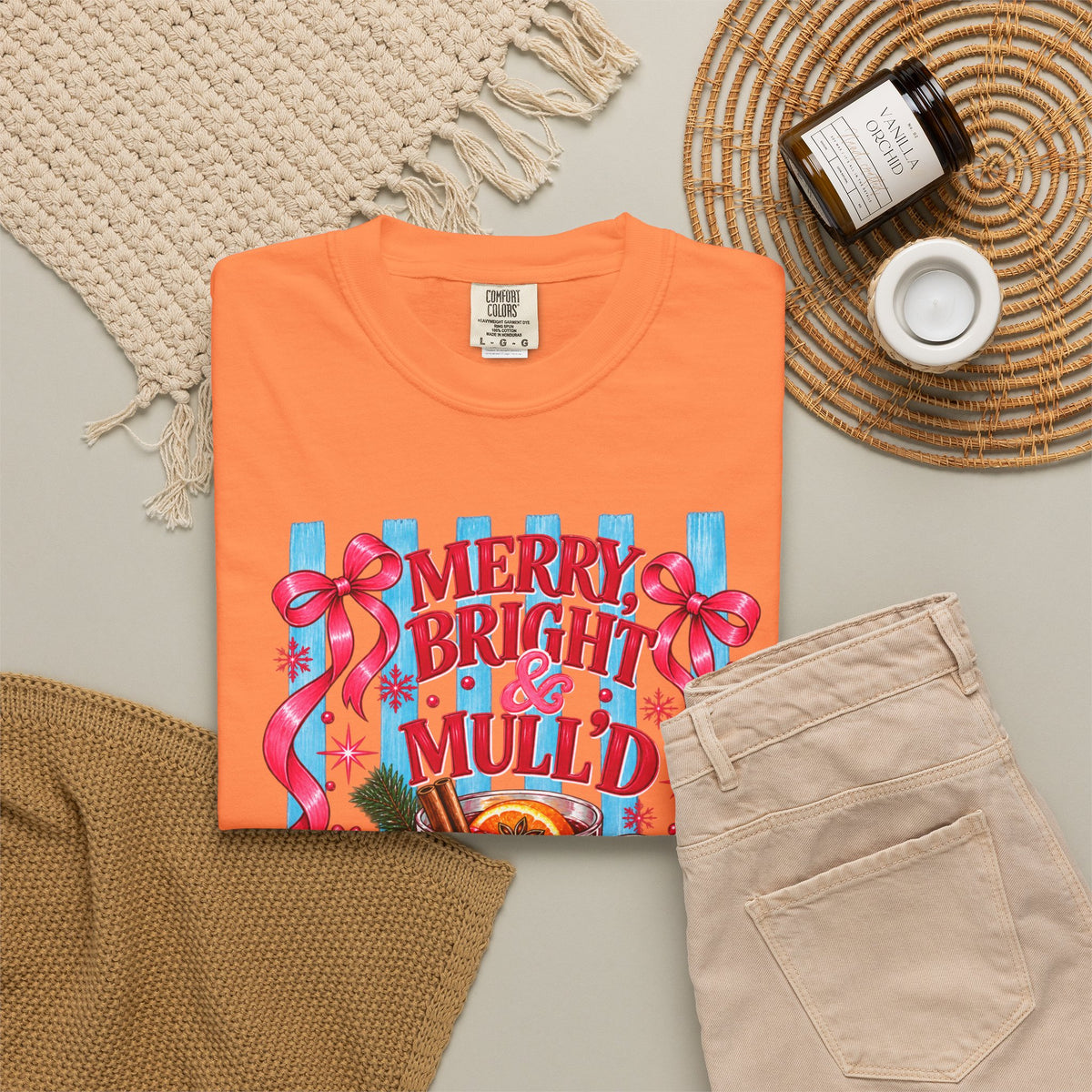 Merry & Bright Mulled Wine Tee