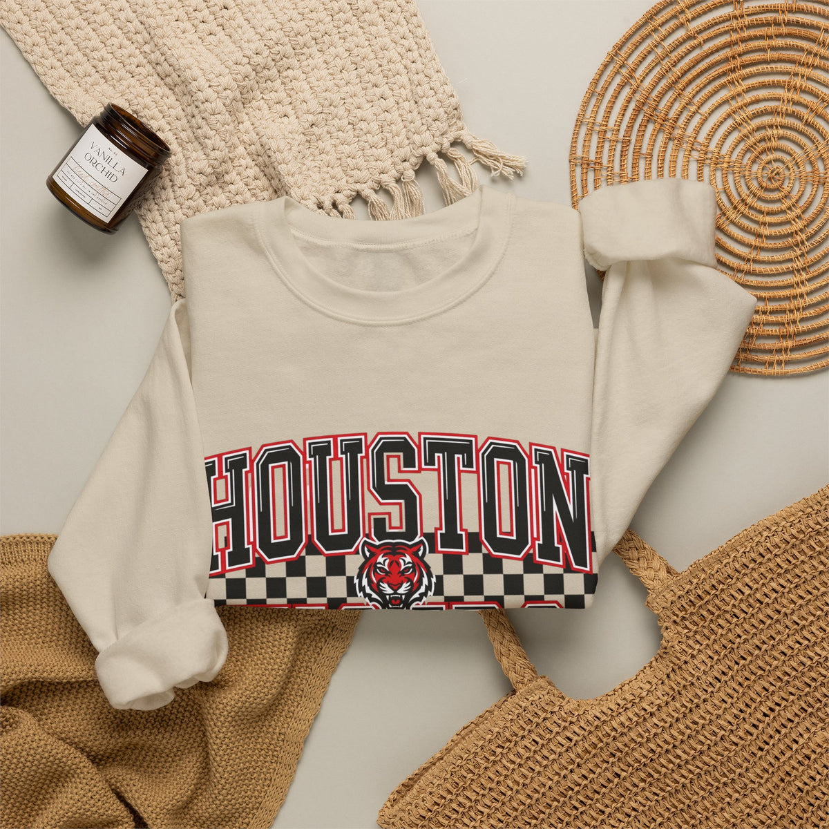 Houston Tigers Crewneck Sweatshirt