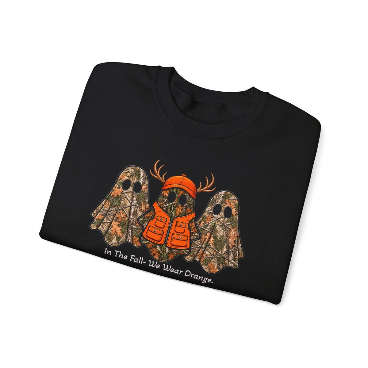 In the Fall We Wear Orange -Crewneck Sweatshirt