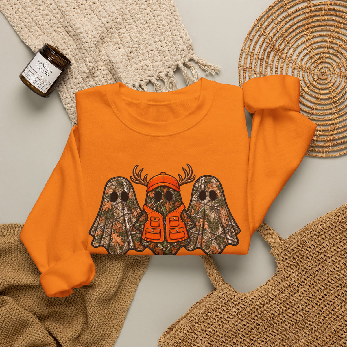 In the Fall We Wear Orange -Crewneck Sweatshirt