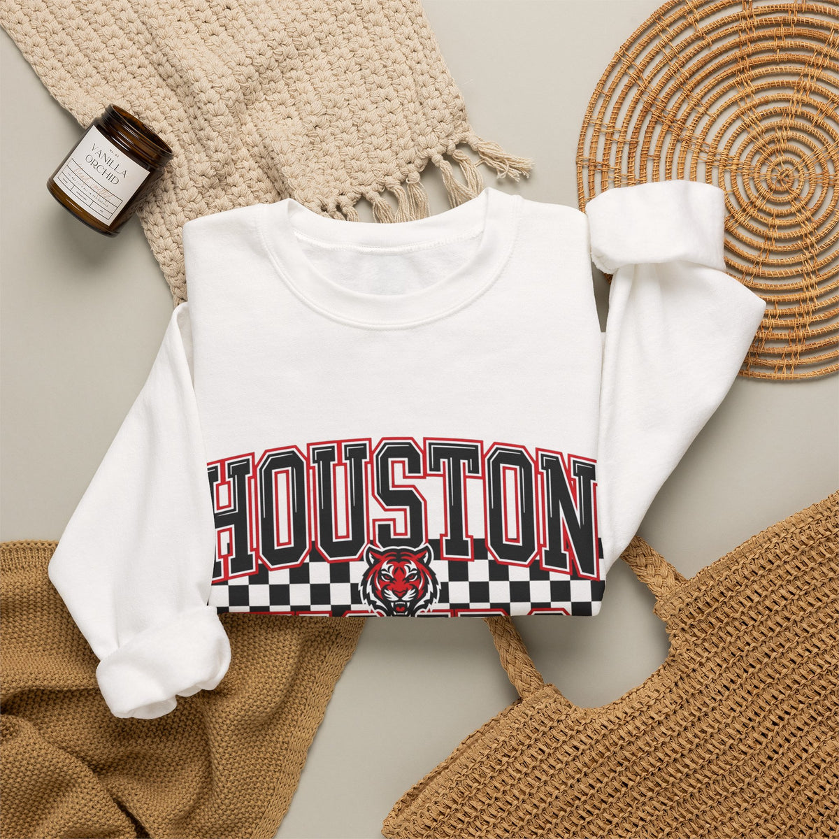 Houston Tigers Crewneck Sweatshirt