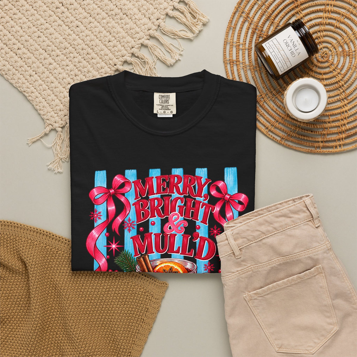 Merry & Bright Mulled Wine Tee