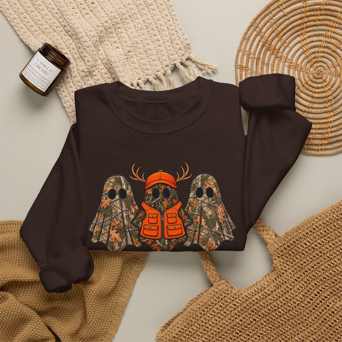 In the Fall We Wear Orange -Crewneck Sweatshirt
