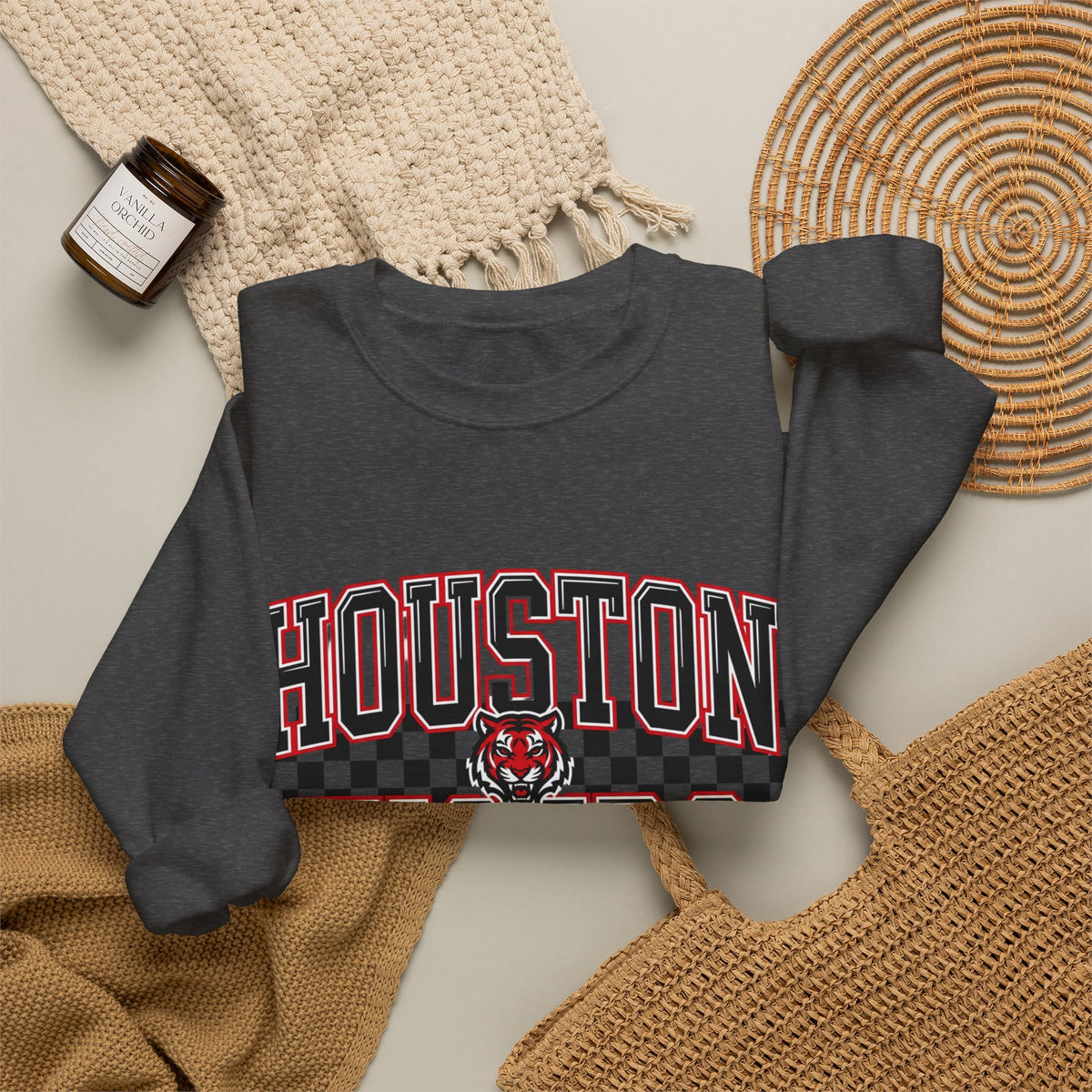 Houston Tigers Crewneck Sweatshirt