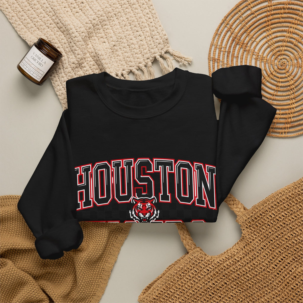 Houston Tigers Crewneck Sweatshirt