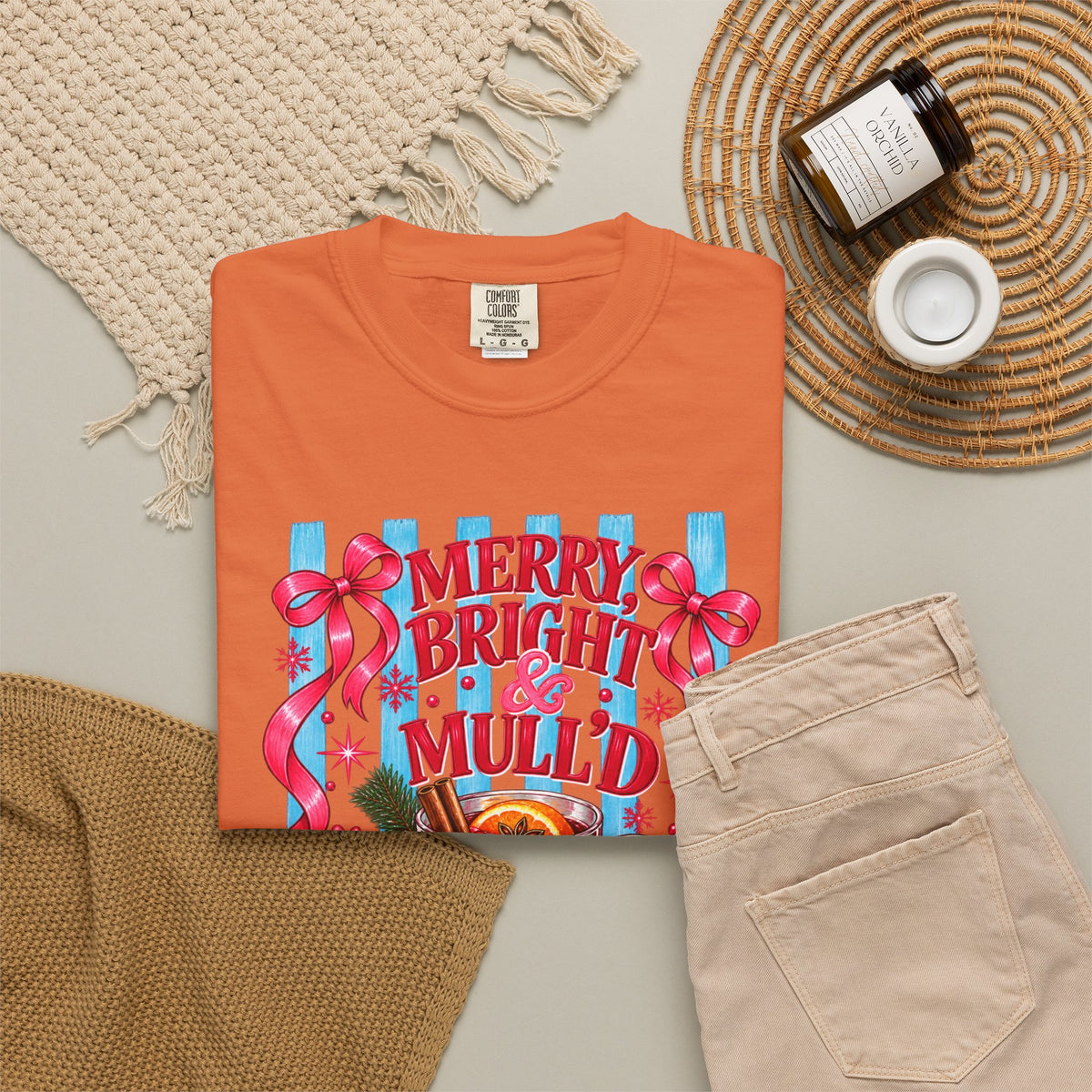 Merry & Bright Mulled Wine Tee