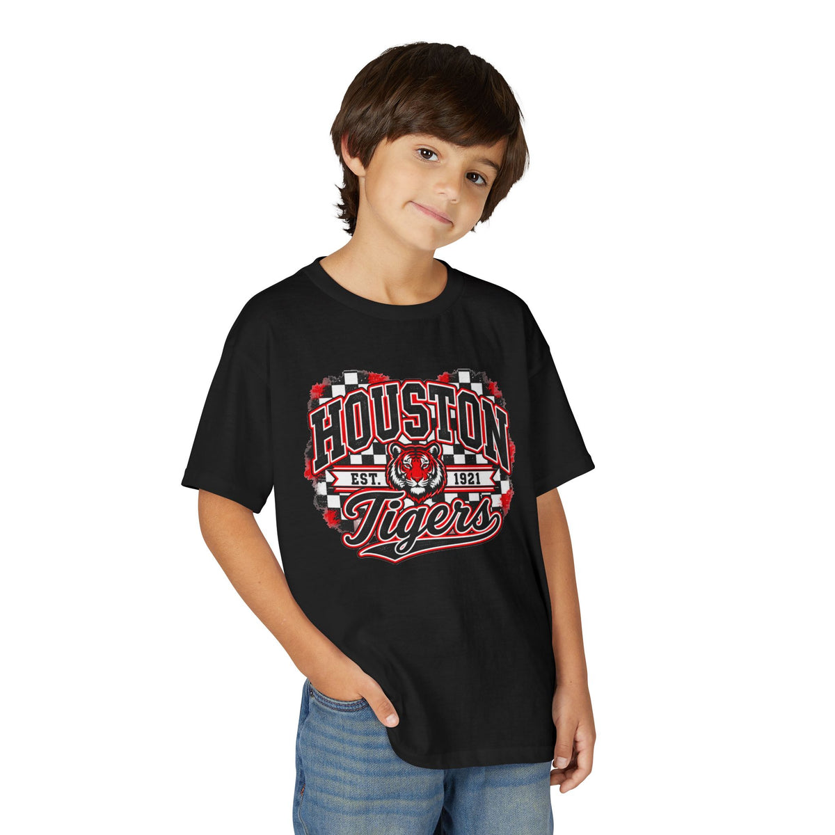 Youth Houston Tigers Graphic T-Shirt