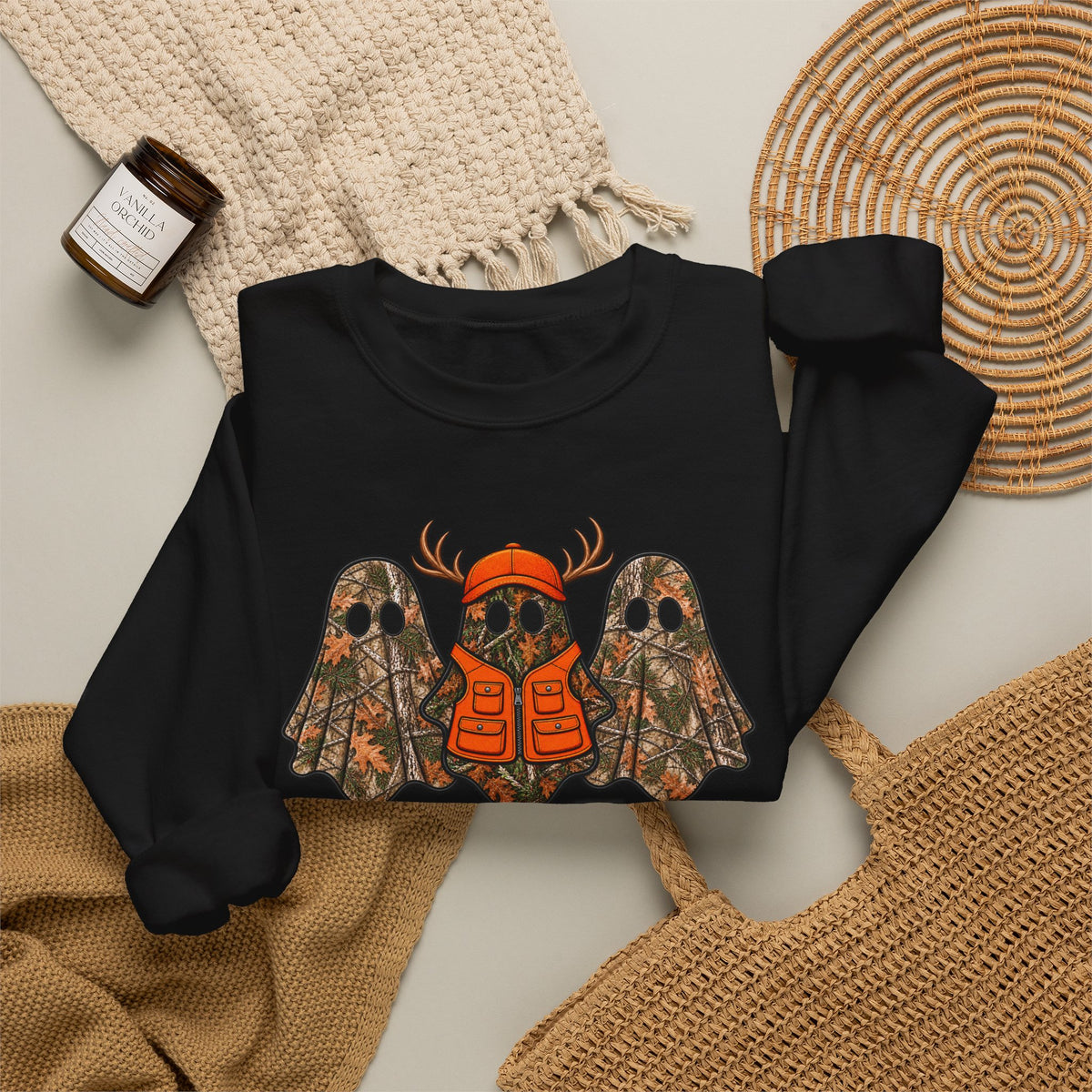 In the Fall We Wear Orange -Crewneck Sweatshirt