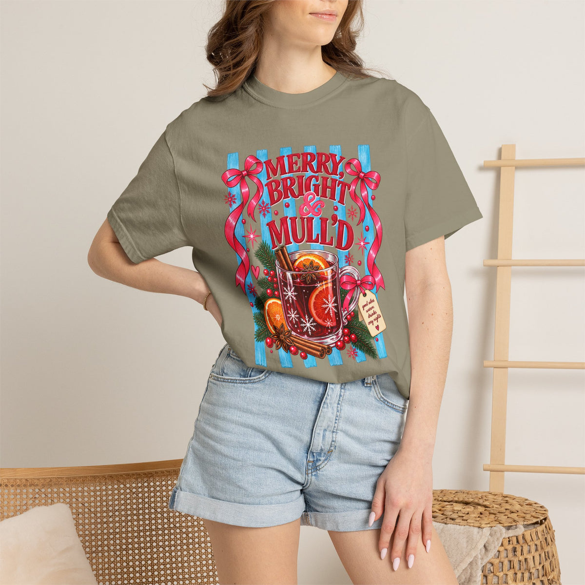 Merry & Bright Mulled Wine Tee